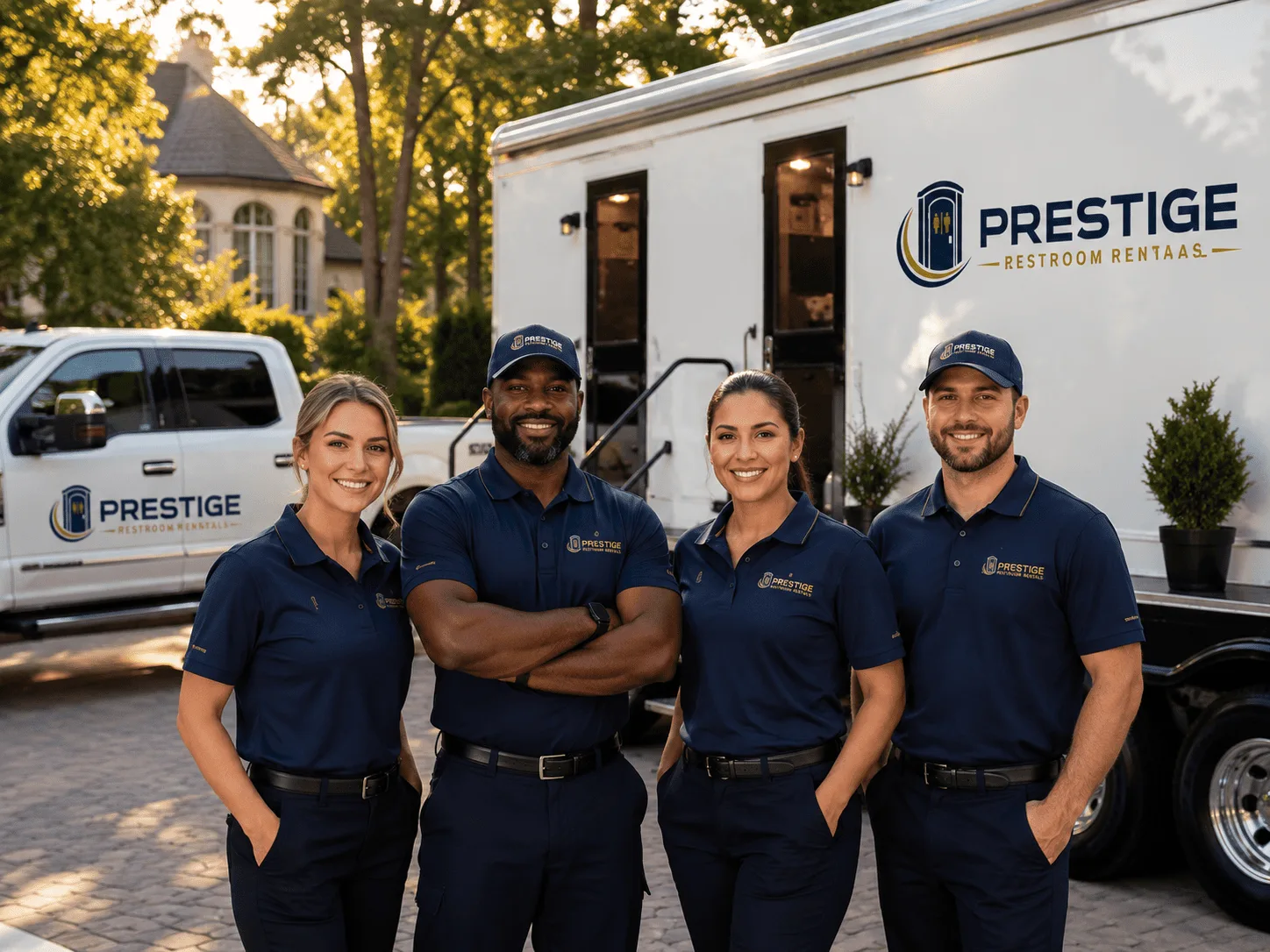 Trusted Luxury Portable Restrooms company in Milan, NM
